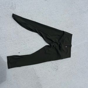 Lululemon olive align pants